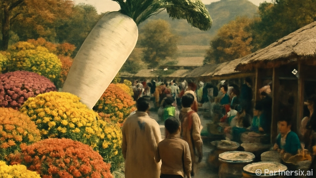 서산 고북면 국화축제, 가을 향기와 알타리의 만남