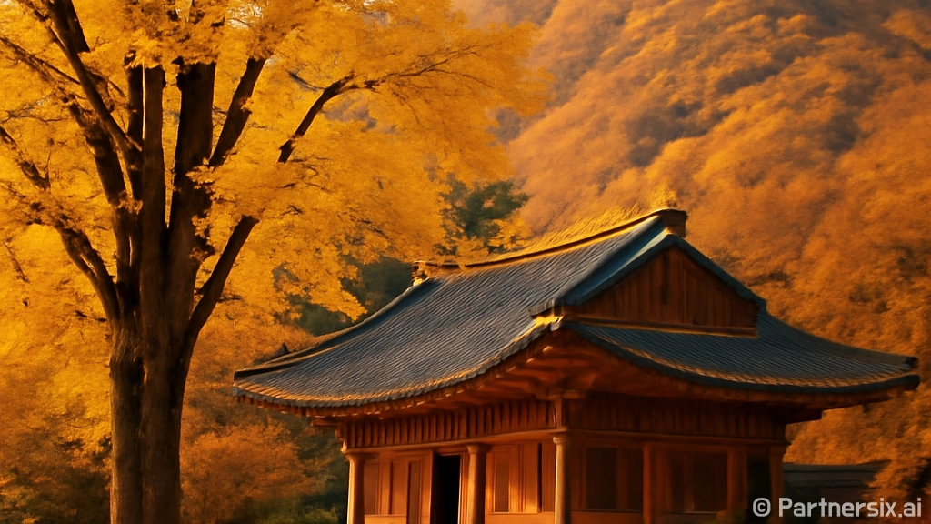 태안 흥주사 은행나…