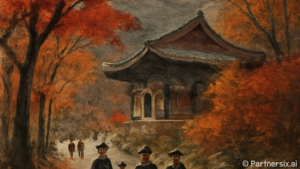 서산 개심사 만추의…