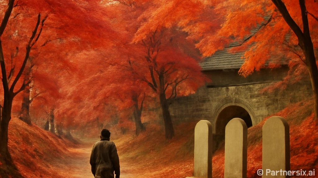 부여 부소산 가을 …