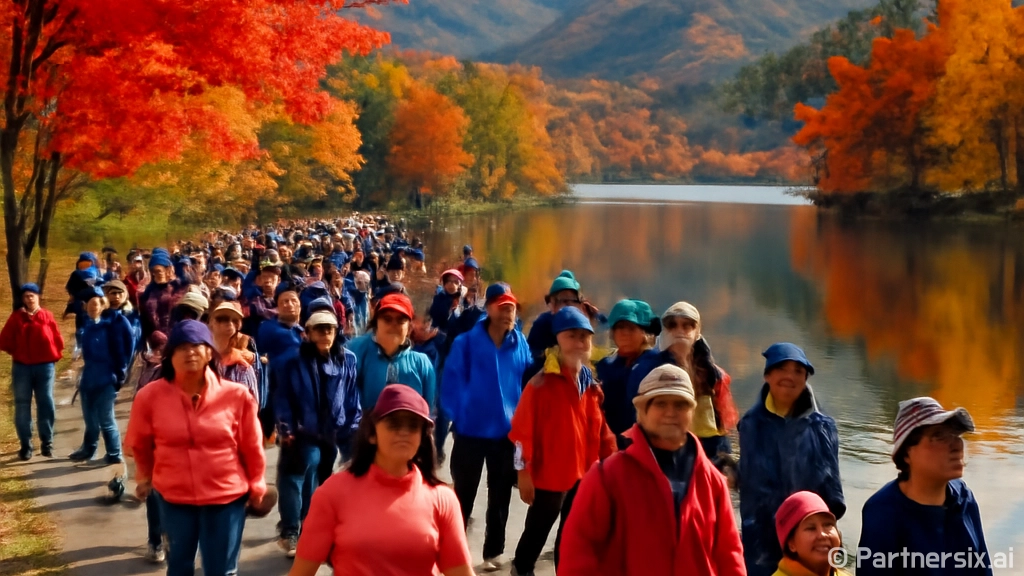 아산 신정호, 가을…