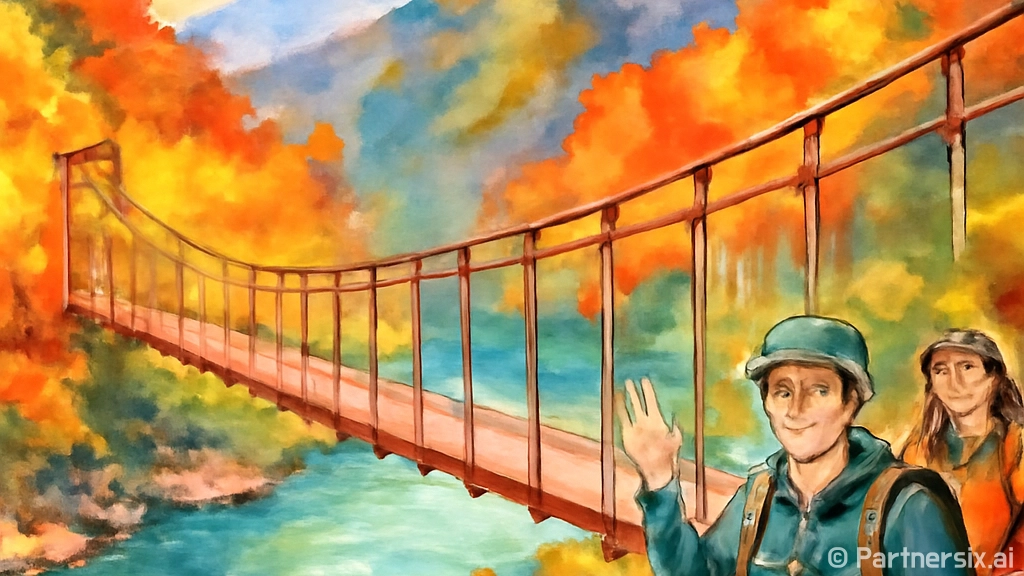 금산 월영산 출렁다리, 가을 산행의 짜릿한 매력