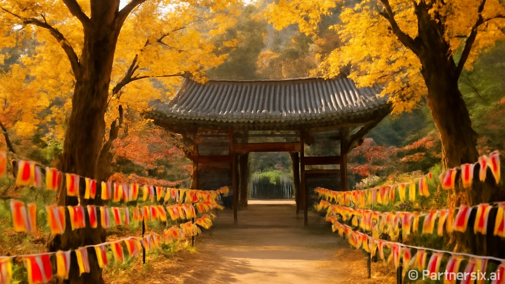 가을빛 물든 금산 …