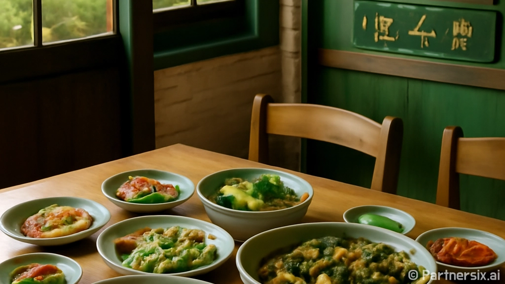 논산 셋집매 농가 맛집, 떡갈비와 시래기의 조화