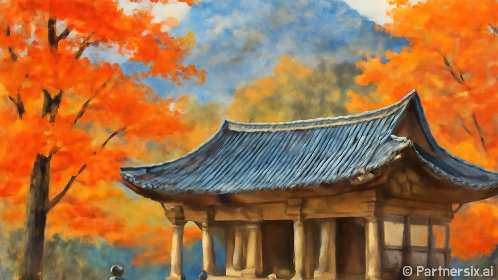 예산 향천사, 가을…