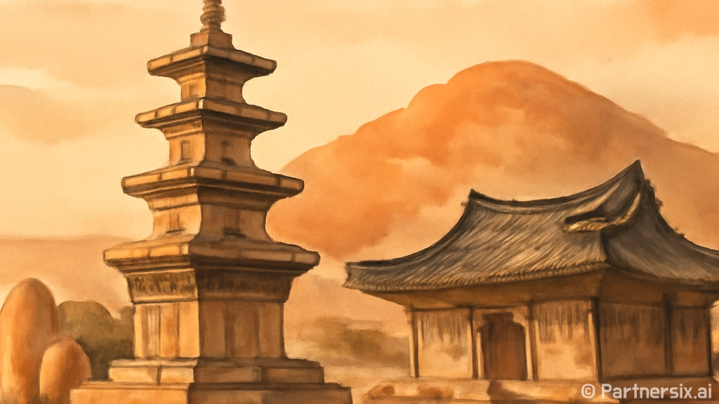 부여 화암사, 들판과 하늘 잇는 고요한 사찰