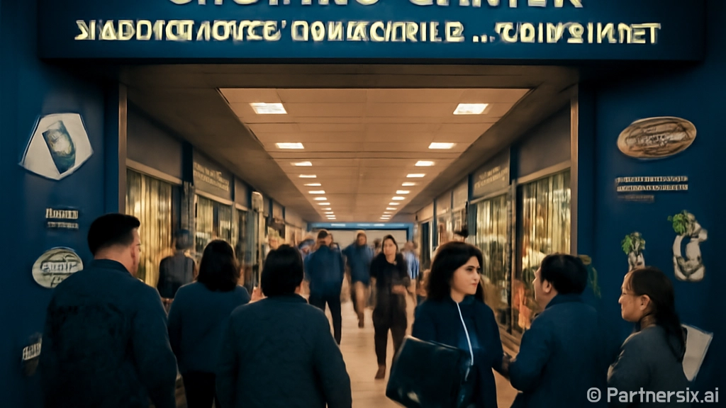 천안역 지하도 상가…