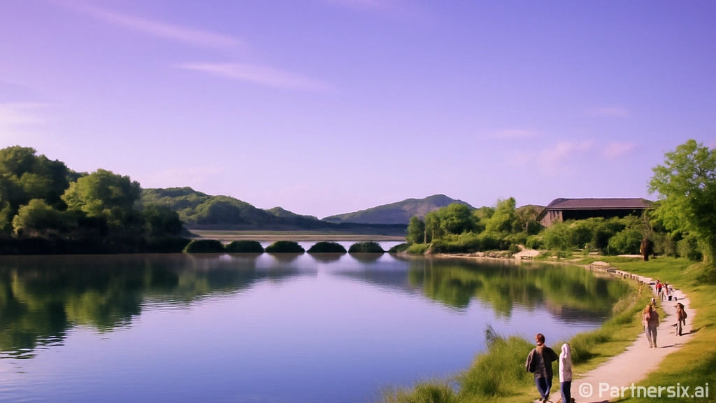 아산 신정호수, 겨…