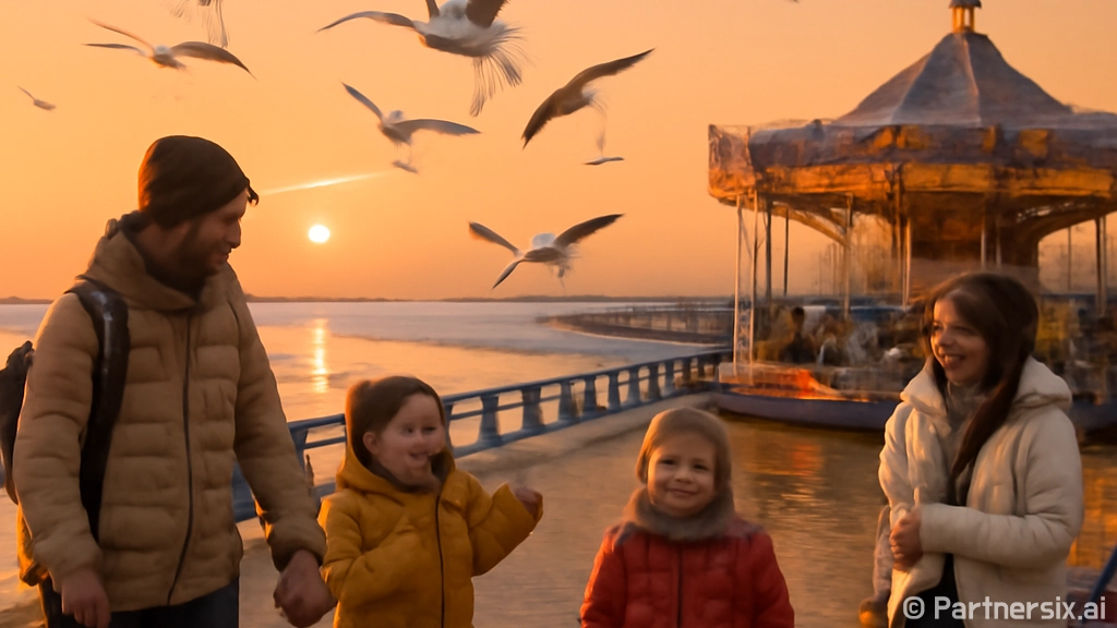 아이와 함께 즐기는 당진 삽교호 겨울 바다 나들이