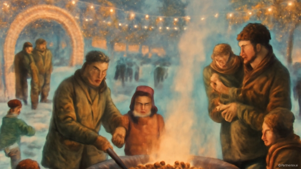 공주 군밤축제, 겨…