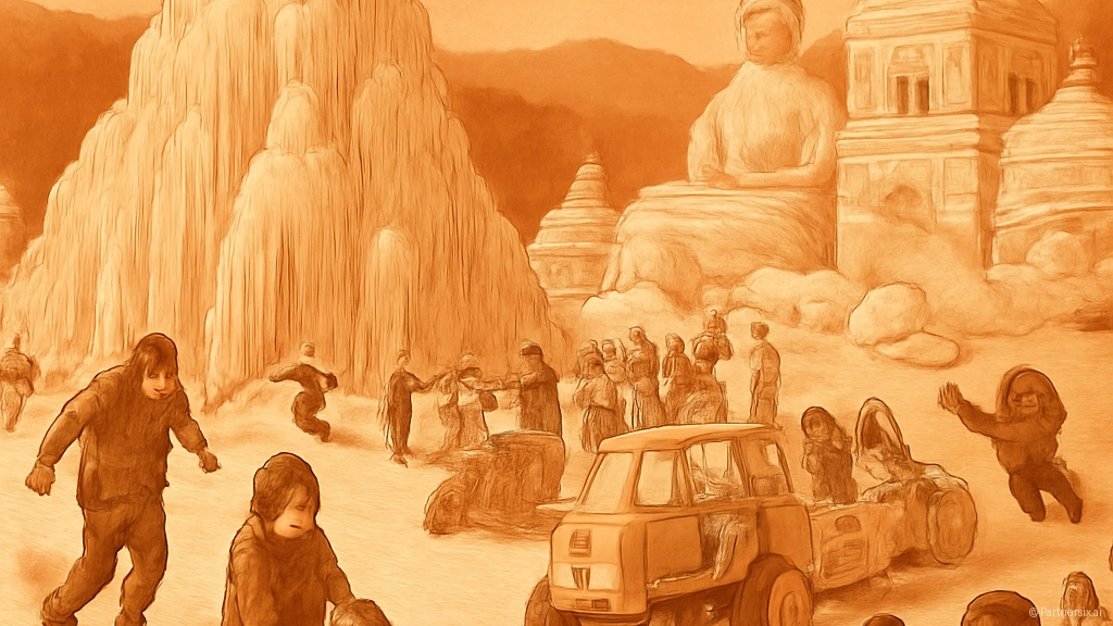 청양 칠갑산 얼음분…