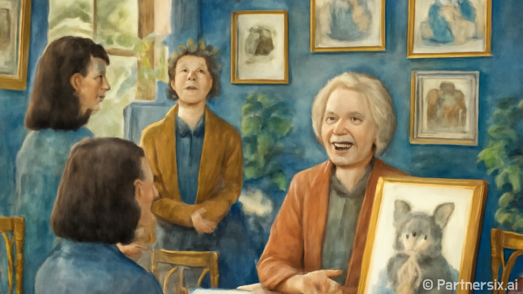 78세 작가의 고양…