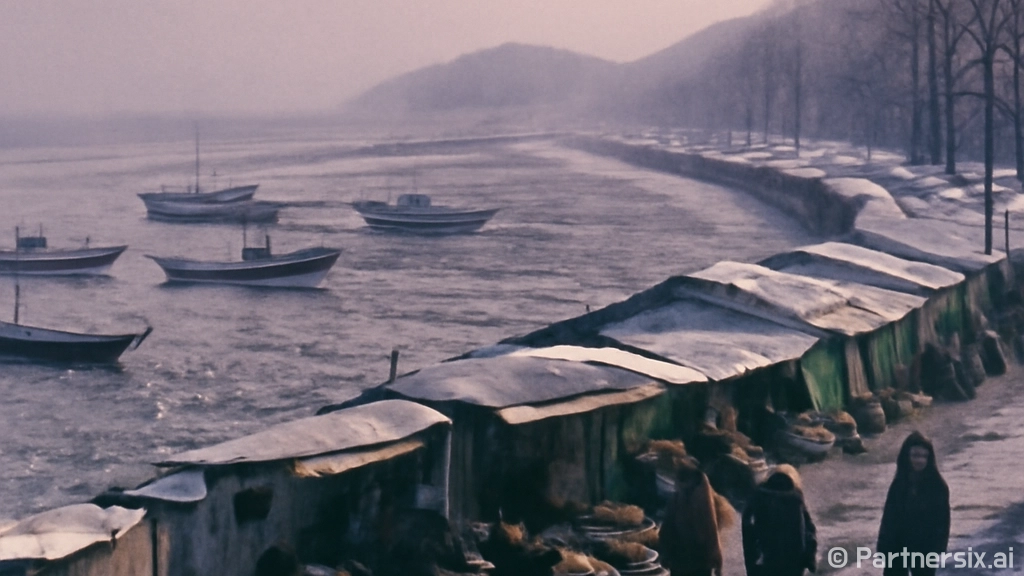 서천 홍원항 겨울 …