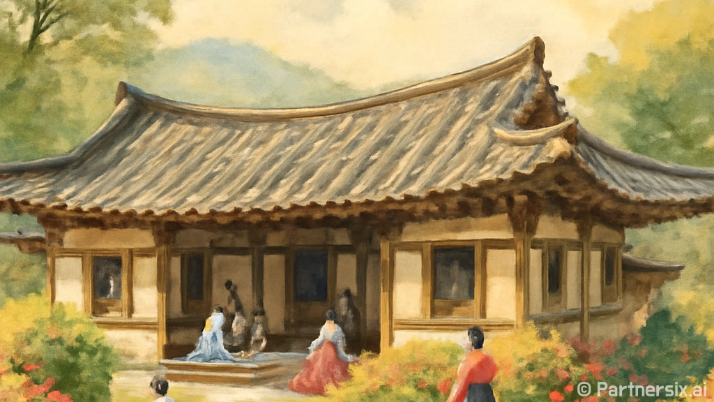 계룡 사계고택에서 …