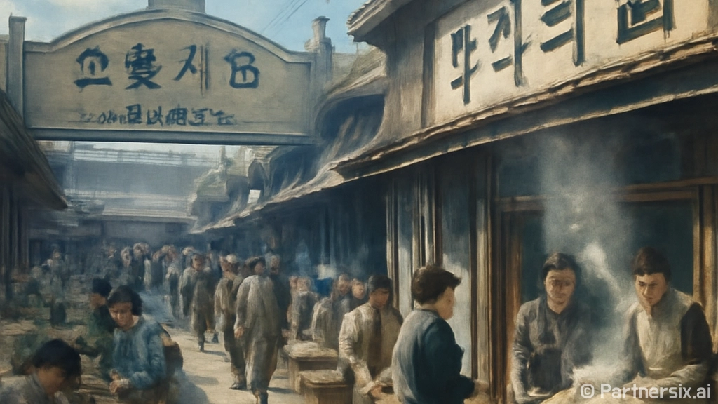 공주 산성시장 맛집…