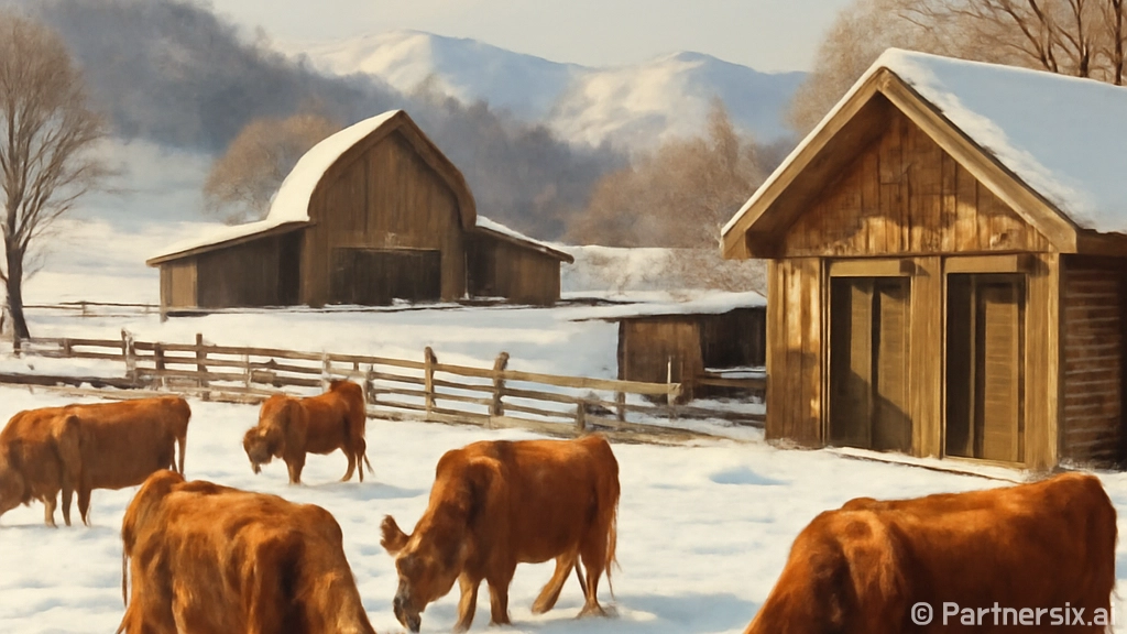 눈 덮인 서산 한우목장, 한국의 스위스