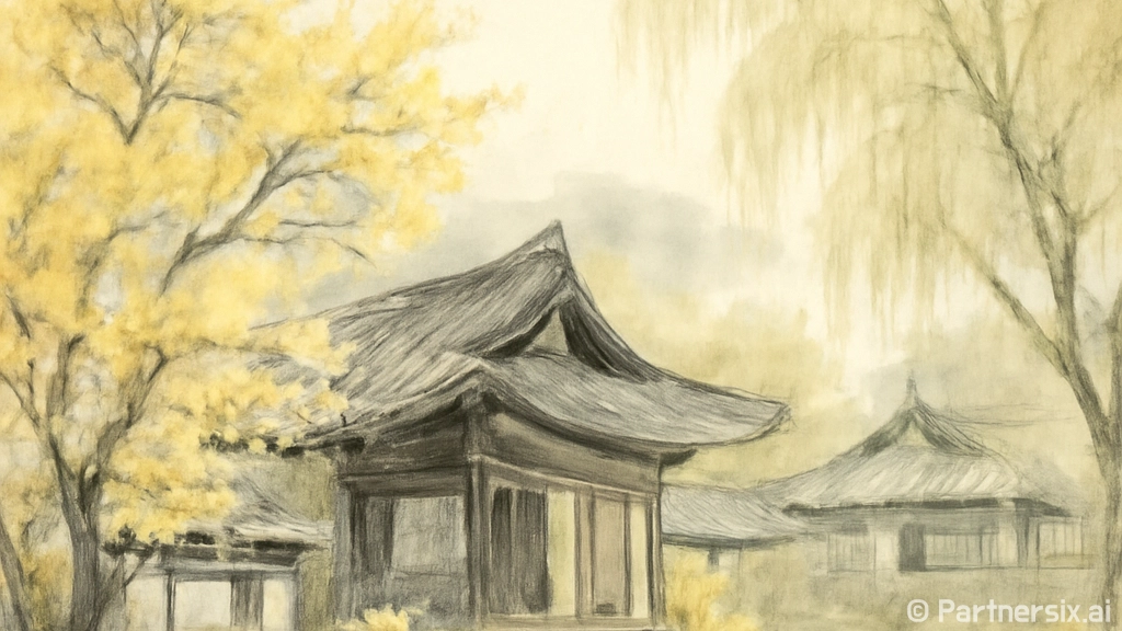 공주한옥마을 봄날 …