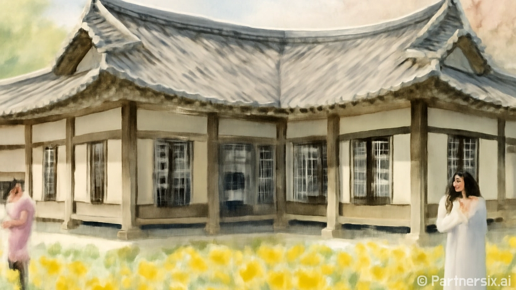 예산 추사고택, 봄…