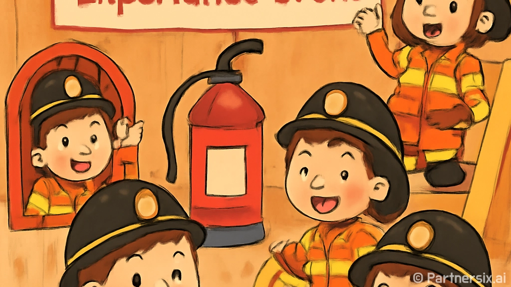 충남 꿈나무 소방관…