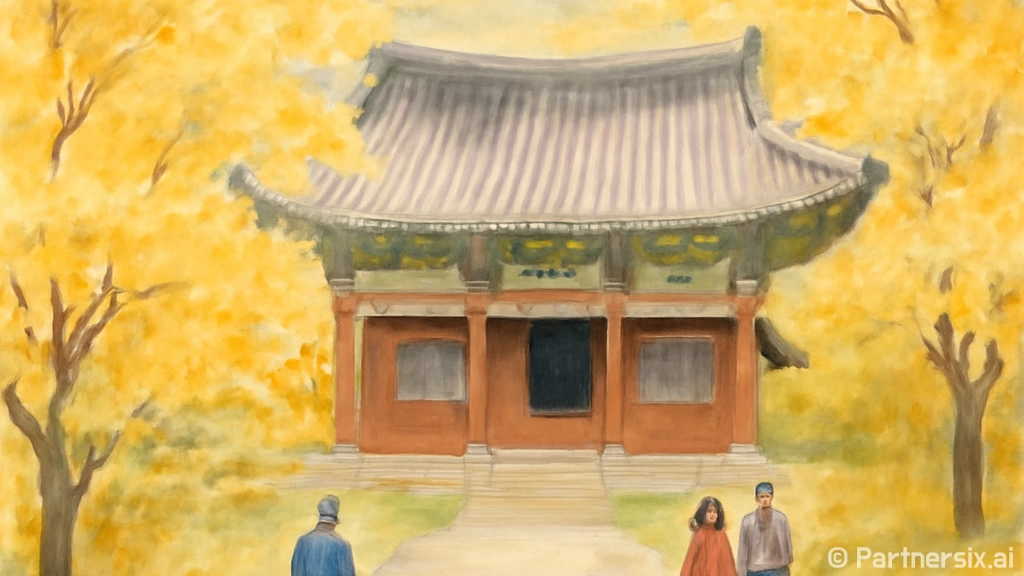 논산 관촉사 봄꽃과…