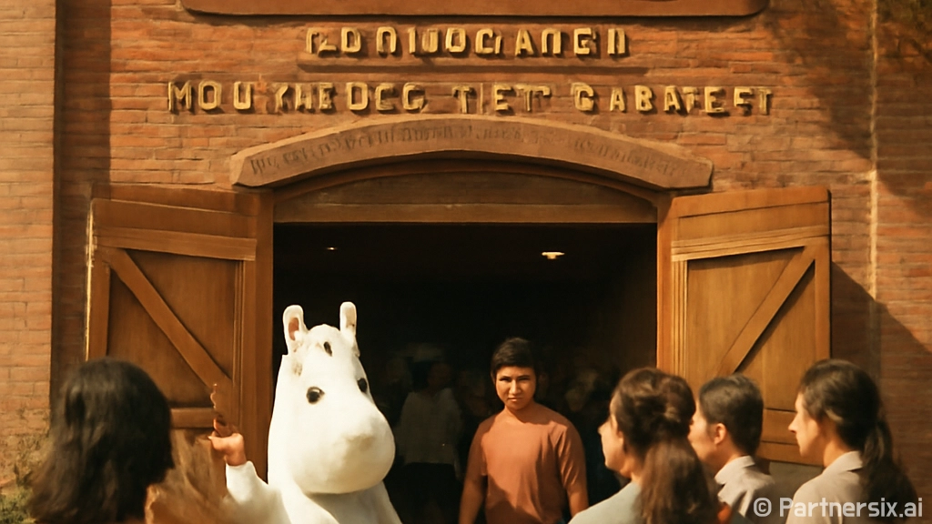 논산 무민가족 전시…