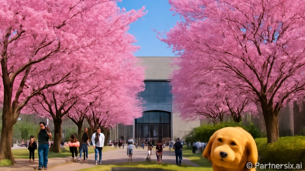 아산 당림미술관 벚…