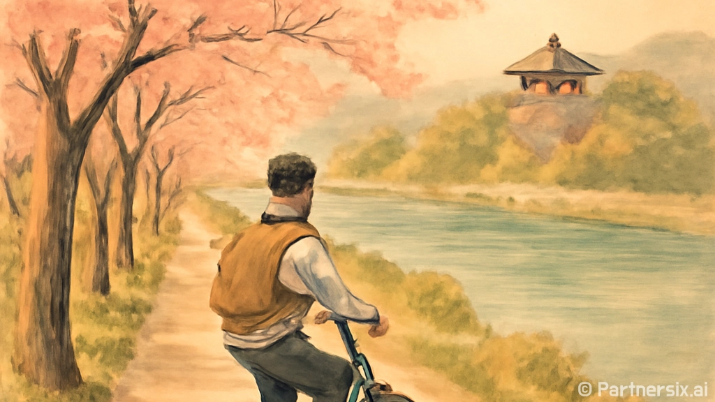 부여 백마강 벚꽃길…