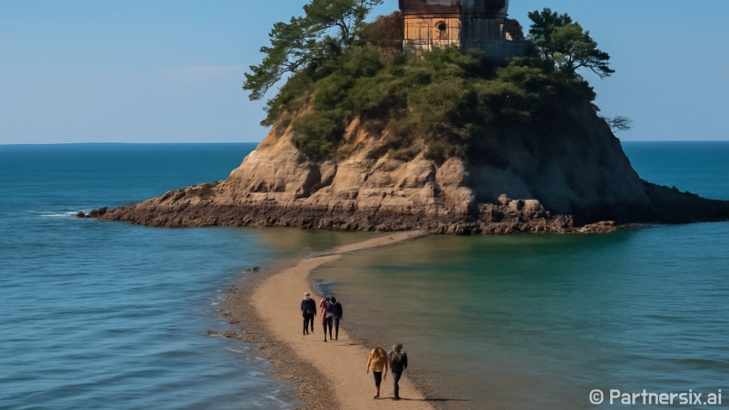 서산 간월암, 바닷…