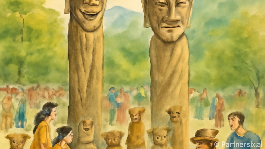 칠갑산 장승공원에서…