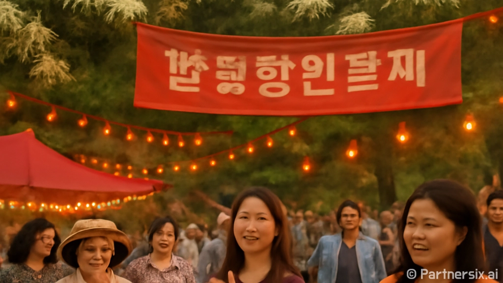 밤꽃 향기 따라 걷…