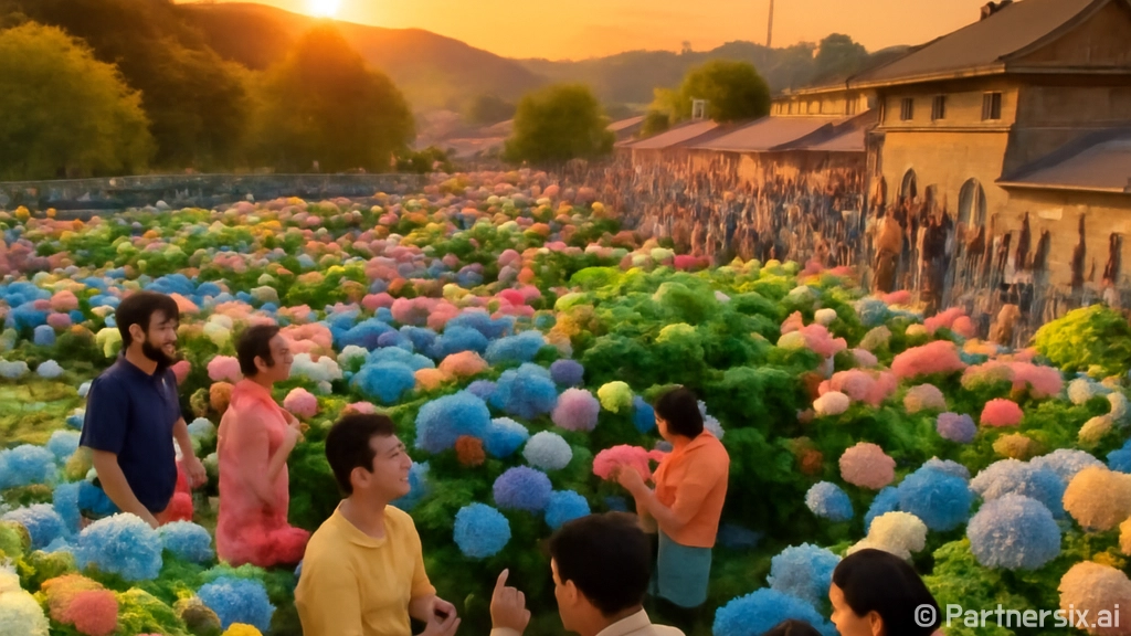 공주 수국축제와 맛…