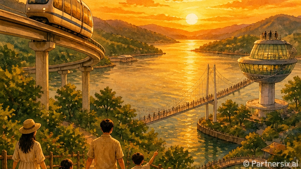 예당호 모노레일부터…