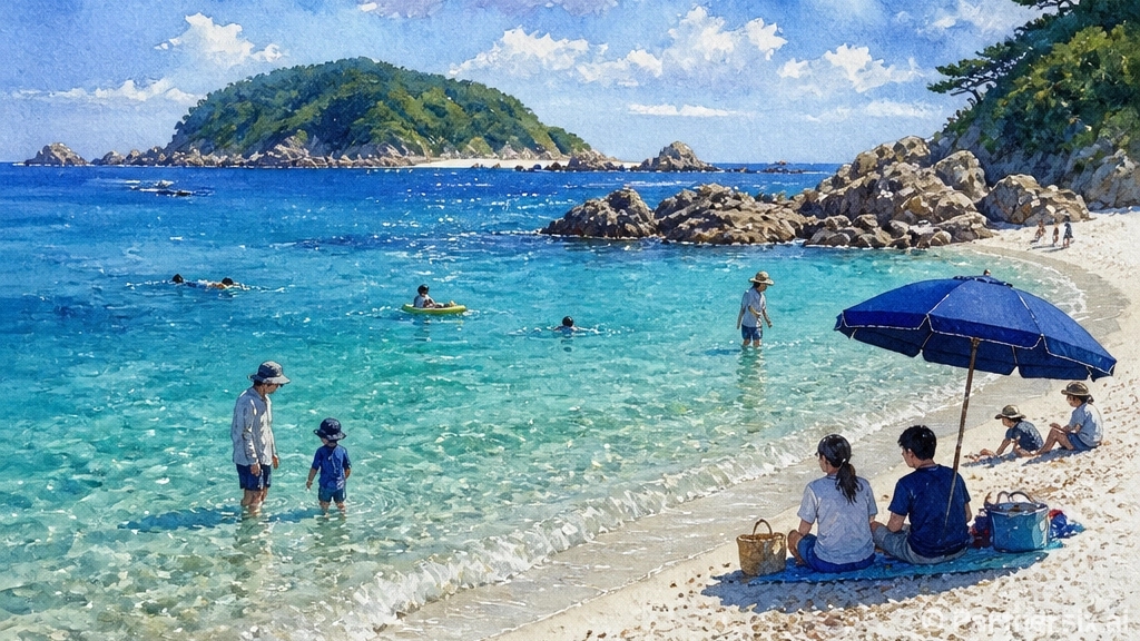 충남 태안 민어도, 국내 몰디브의 여름 명소