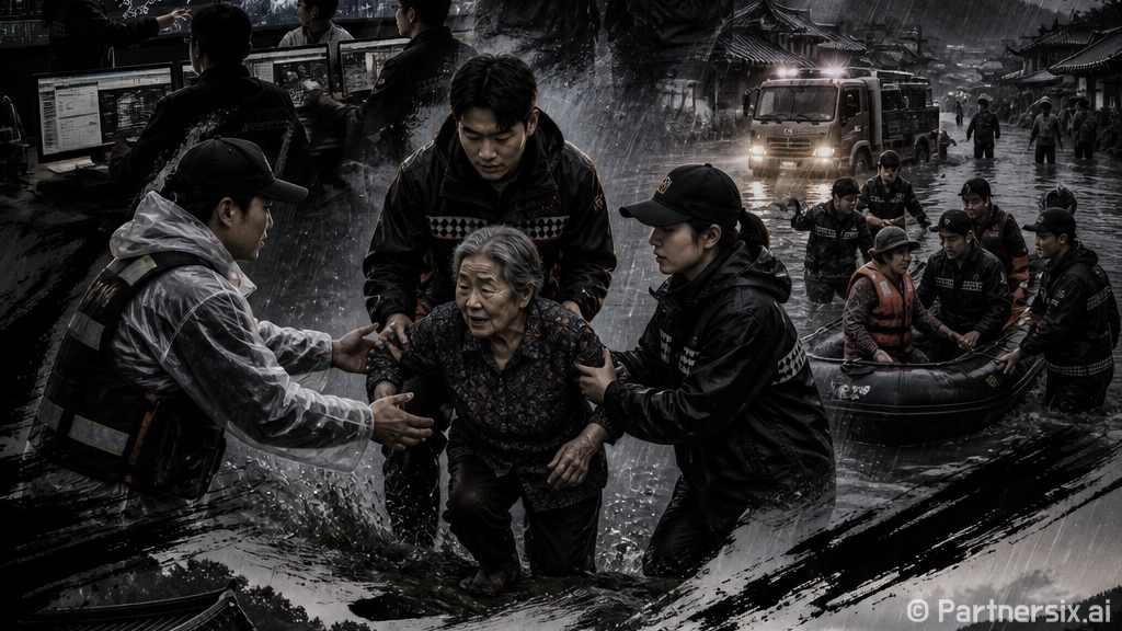 충남 집중호우, 안…