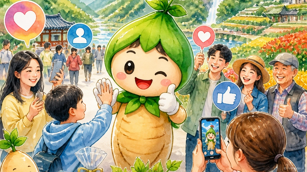 금산군 SNS 팔로우 이벤트 안내