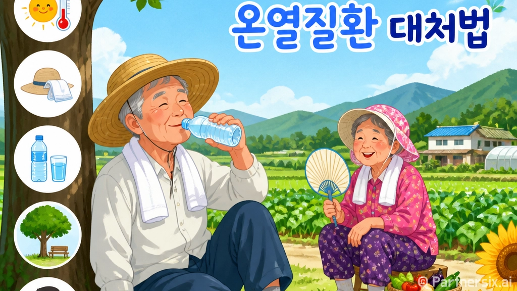 시골 어르신 위한 폭염 대비 필수 수칙