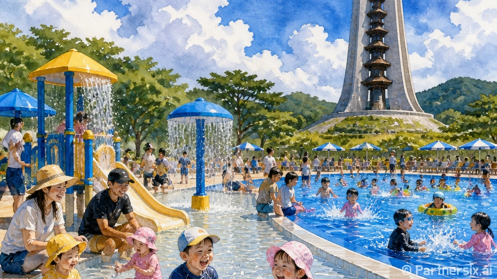 공주 곰나루 수영장, 가족 물놀이 명소