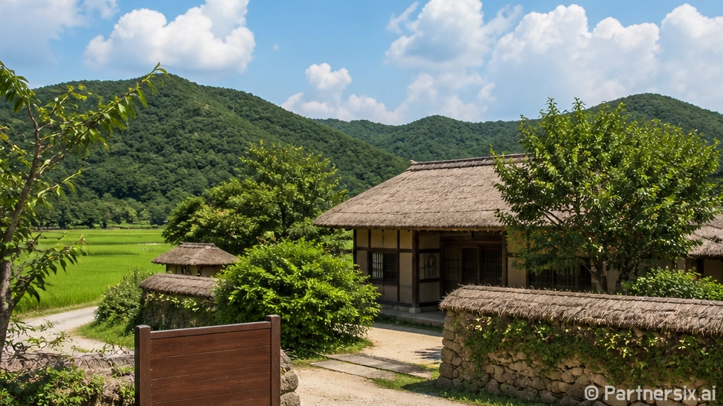 고암 이응노의 집에…