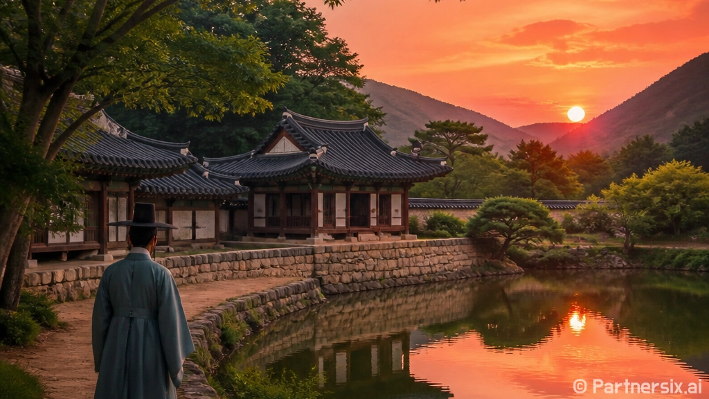 계룡 8월, 한옥과 호수 산책 명소