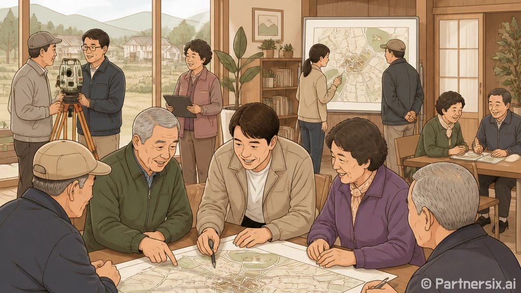 논산시, 마을길토지사업 현장사무실 운영