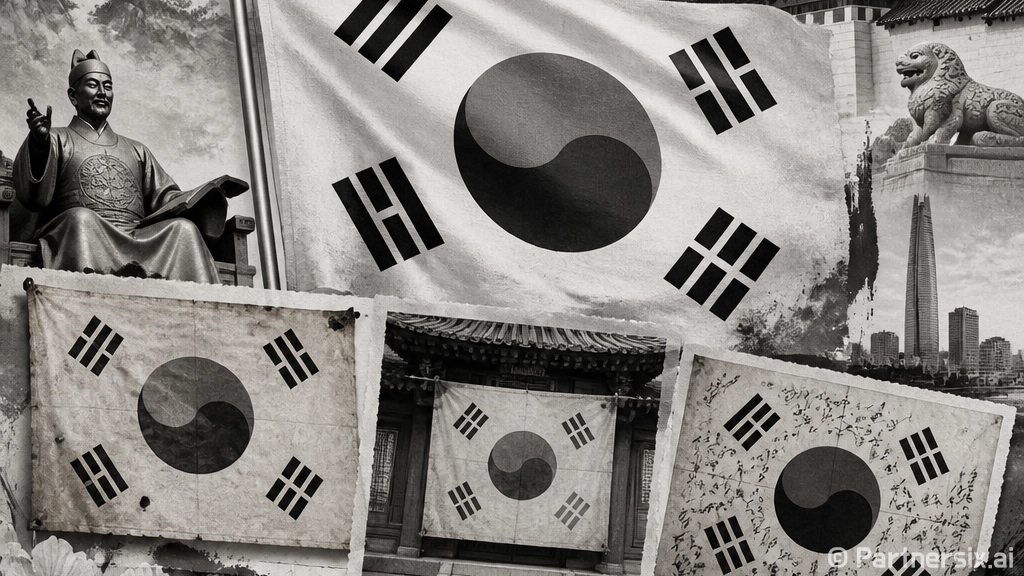 보령박물관 태극기 …