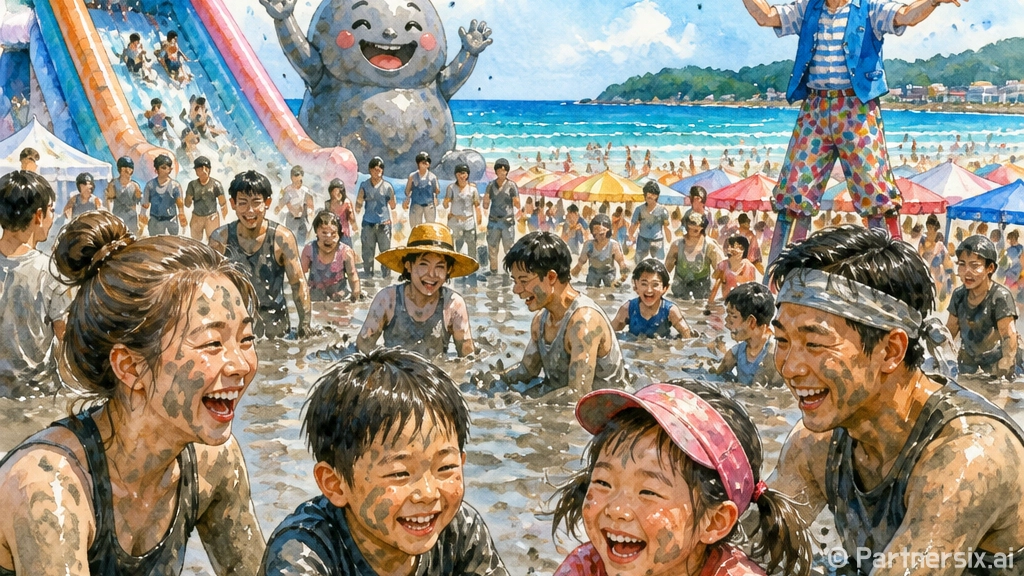 보령머드축제, 머드…