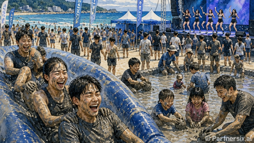 보령머드축제와 대천…