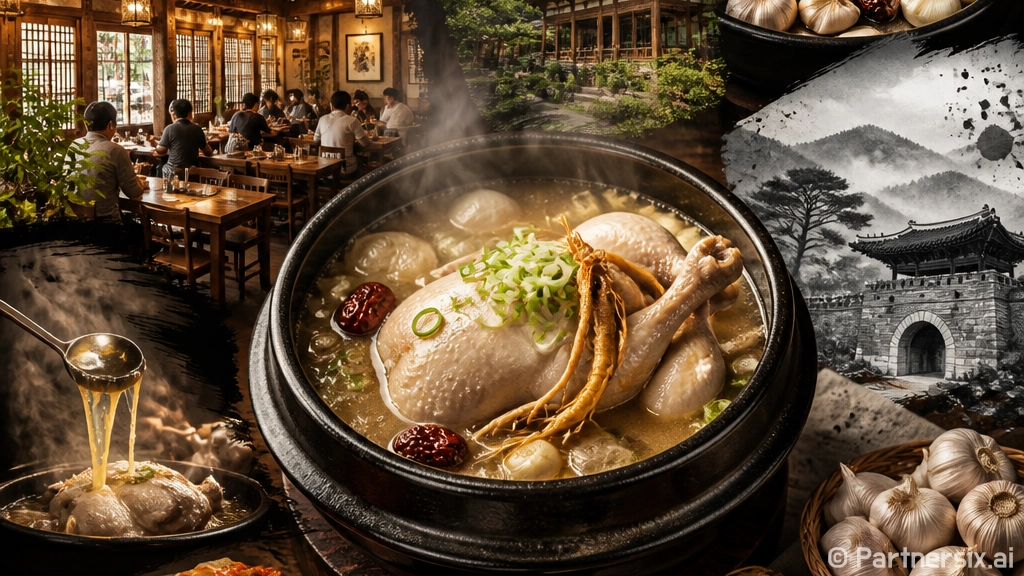 공주 백제삼계탕, 여름철 보양식 명소
