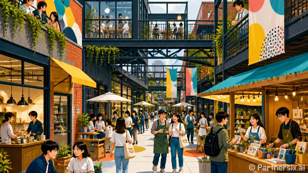 천안 신부동 오룡지구 골목상권 발전소 개소