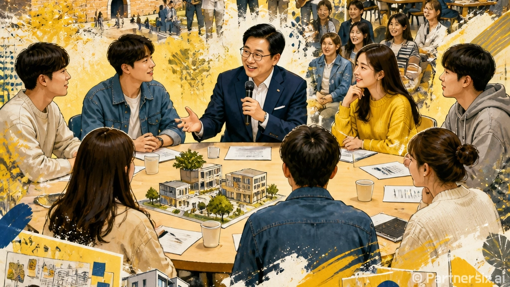 논산 청년 대토론회, 시장과 청년의 진솔한 대화