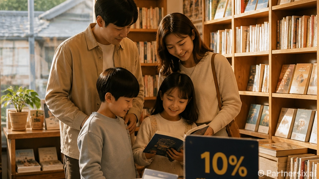 예산군 지역서점 도서 구매 시 10% 캐시백