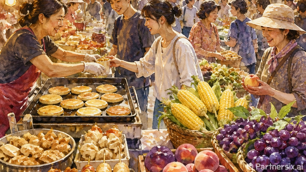 보령 웅천시장, 오일장과 별미의 만남
