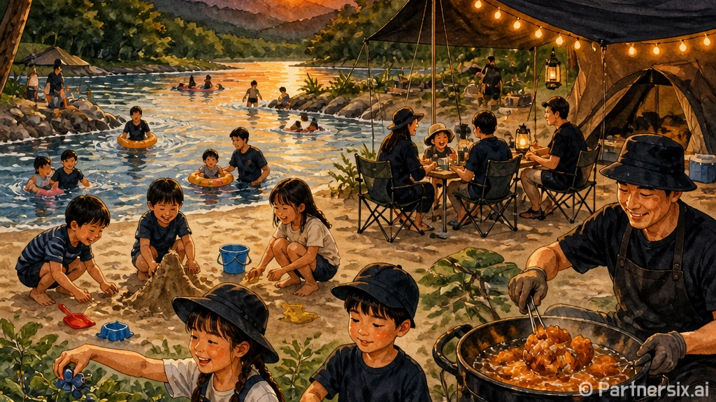 홍성 캠핑굄성에서 즐기는 여름 휴가의 모든 것