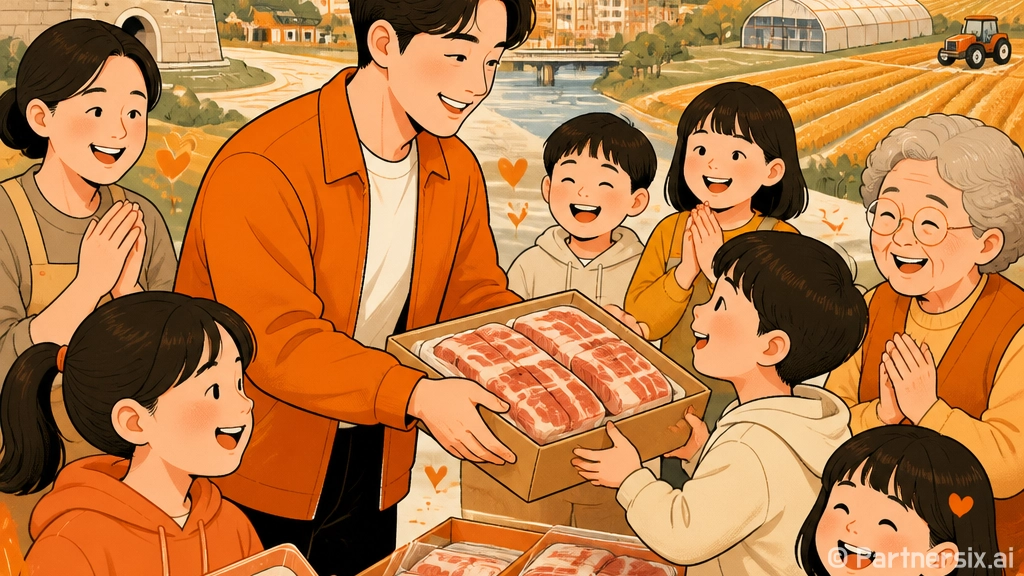 육즈비, 논산시에 …
